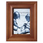 Sears Roebuck and Co. 8 in. X 10 in. Impressions Rubbed Walnut Picture Frame