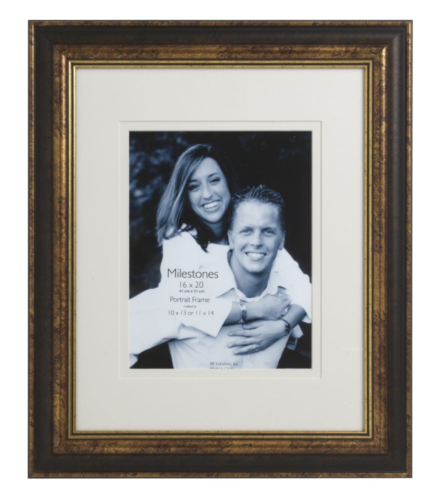 16x20 Antique Gold Frame for 10x13 or 11x14 Photos