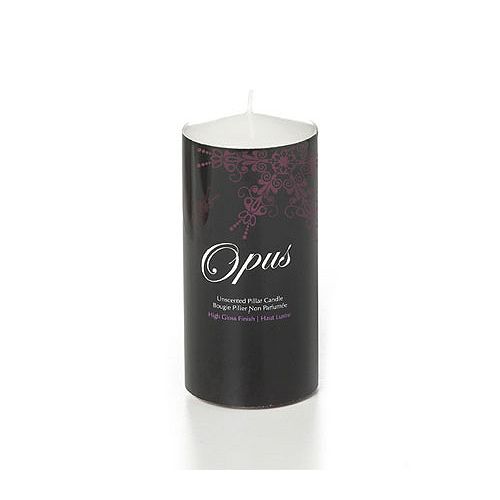 Yummi Candles Pillar Candles, Opus 3x6 High Gloss.