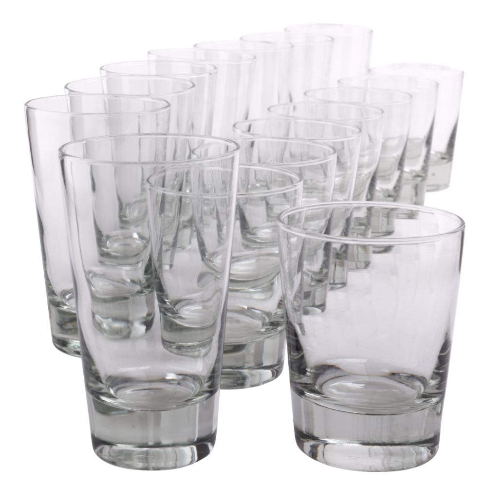 Geo 16 Piece Tumbler Set