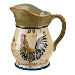 Click here to buy Whole Home Canterbury Rooster Pitcher by ZRIKE COMPANY INC.
