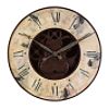 Rusty Gears Resin Wall Clock