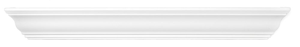 Burnes of Boston White 36 Inch Decorative Ledge