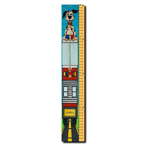 6 Foot Growth Chart-'Growth Spark' by Sylvia Masek
