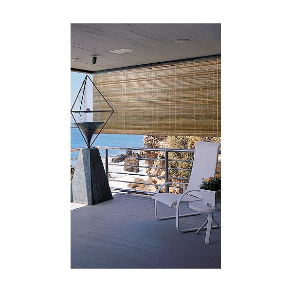 Radiance Laguna Bamboo Roll-Up Blind Natural 35.5" W X 72" L