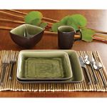 Ty Pennington Style Square Lemongrass 16pc Dinnerware Set