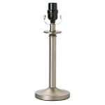 Whole Home Antique Pewter Candlestick Accent Lamp Base