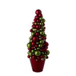 Comfort & Joy 19 in. Ball Tree Topiary