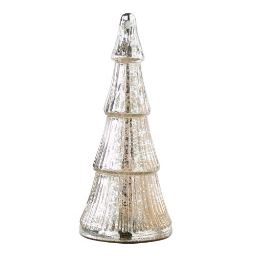 Christmas Tree Ideas: Lands' End Large Glass Christmas Tree