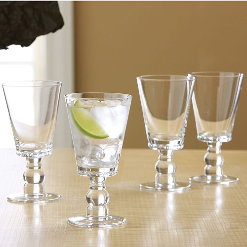 Lands' End Set of 4 Tumblers, Clear