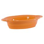Fiesta Set of 2 Individual Oval Casserole Dishes, Tangerine