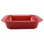 Fiesta 9 in. x 9 in. Square Baker, Scarlet