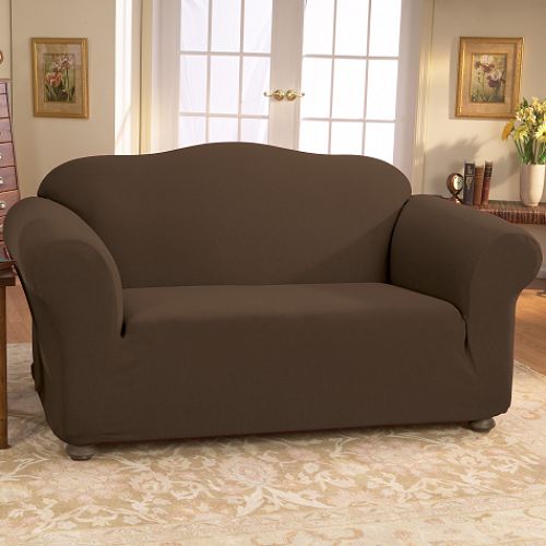 Great Price Sofa Slipcovers - Stretch Honeycomb Coffee