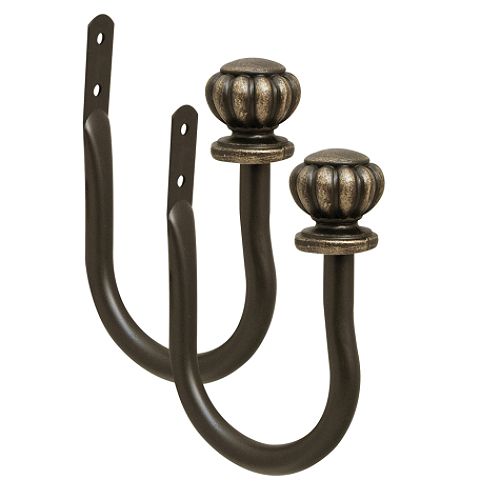 Whole Home Double Rod Holdback Pair