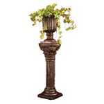 Aussem Glassware Bronze Pillar