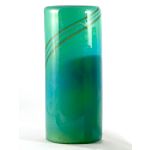 Aussem Glassware Azure Swirl Vase-Large