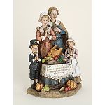 Roman 10.25 In. High, Thanksgiving Family
