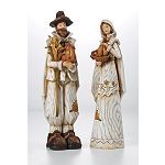 Roman 12 In. High, 2 Piece Set, Thanksgiving Couple