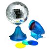 8" Mirror Ball Spot Light and 4 Color Lens