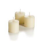 Yummi Unscented Votives, 10hr Unsc. 21pk, Ivory