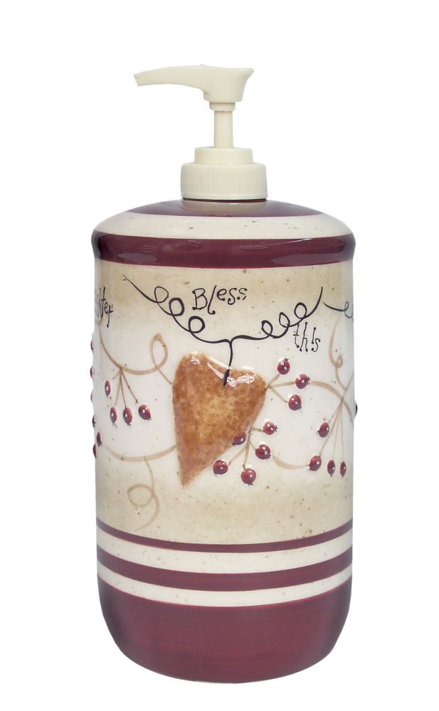 Expressions Hearts and Stars Kitchen Pump