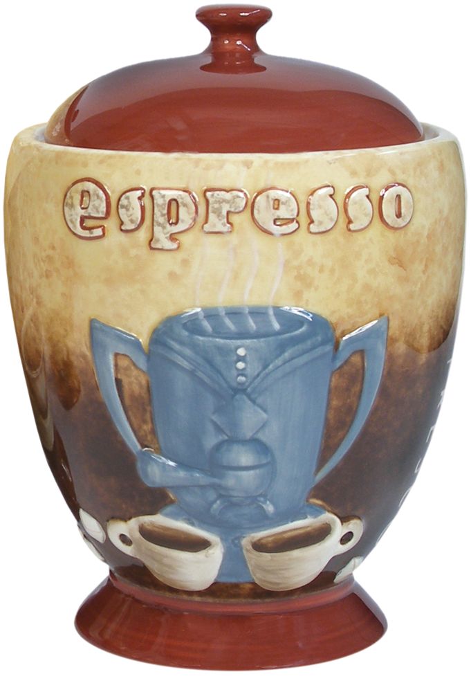 Expressions Coffee House Medium Canister