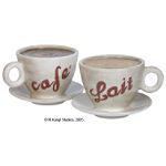 Expressions Coffee House Salt and Pepper Shakers