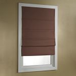 Green Mountain Vista Insulated Roman Shade - Mahogany - 48x72