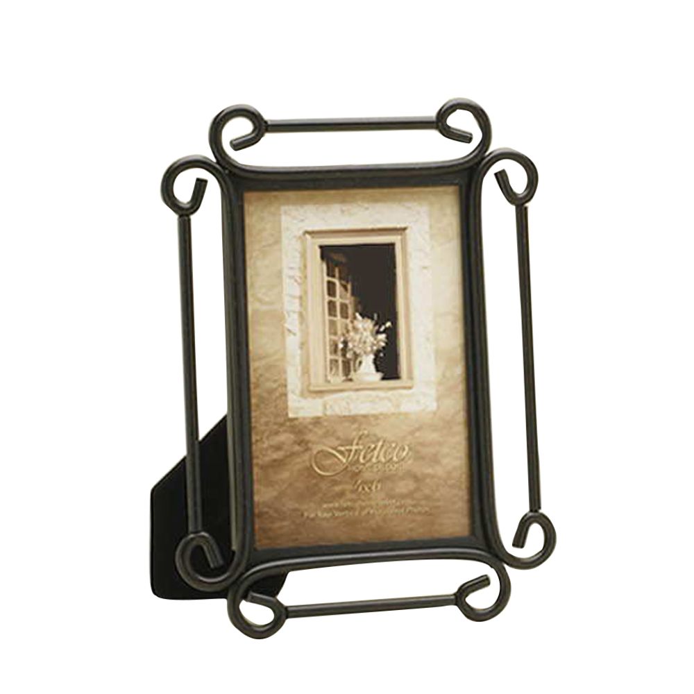 8 in. x 10 in. Alton Corner Scroll Bronze Frame