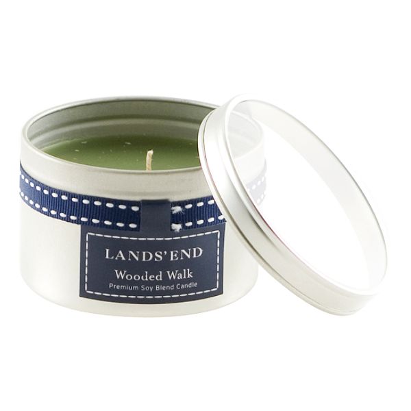 Lands' End Candle Tin - Classic Green