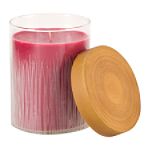 Ty Pennington Style Etched Jar Candle with Lid - Sunset Spice
