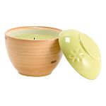Ty Pennington Style Filled Bamboo Candle with Lid - Fresh Sunrise
