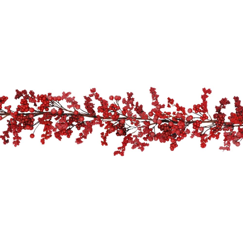 Ty Pennington Style Red Berries Garland