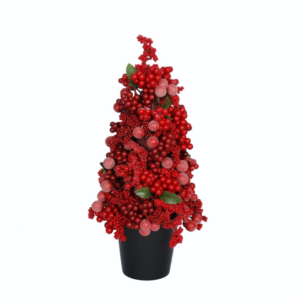 Ty Pennington Style Red Berries Small Topiary