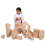 Edushape Big Wood Soft Blocks by Edushape