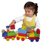 Edushape Mini Edu Train Soft Block Construction by Edushape