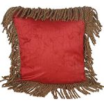 India House Brass PILLOW 18INCH SQUARE BULLION TUSCANY