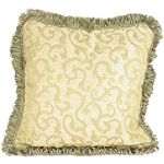 India House Brass PILLOW 18INCH SQUARE LOOP SAGE