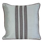 India House Brass PILLOW 18INCH SQUARE RULU BLUE