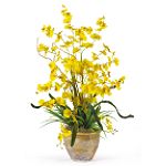 Nearly Natural Dancing Lady Silk Orchid Arrangement