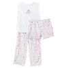 Infant & Toddler Girl's Flutter Sleeve 3 Piece Set