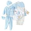 Newborn Boy's 8-Piece Camper Bear Sleep Set