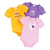 Newborn Girl's Short Sleeve Attitude Bodysuit