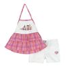 Infant Girl's Mickey Minnie Halter Top Short Set