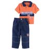 Infant & Toddler Boy's Cars Polo & Pants Set