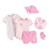 Newborn Girl's 6 Piece Set