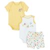 Newborn Boy's 3-Piece Attitude Tank Bodysuit & Pant Set