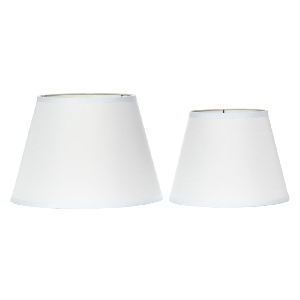 Whole Home Bright White Tapered Lamp Shade - Small