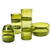 Green Glass Vases