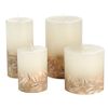 Embedded Sea Shell Candles